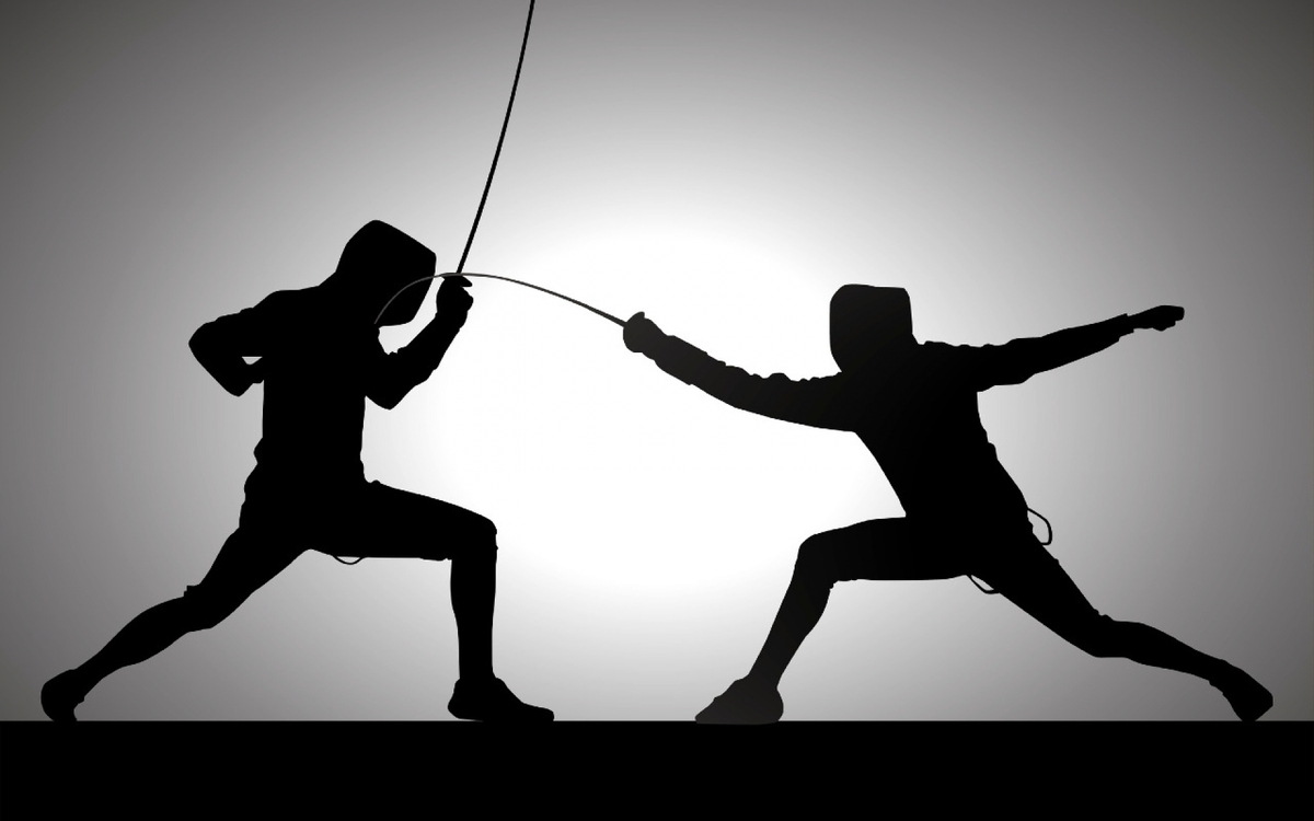 image de 2 escrimeurs